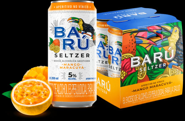 APERITIVO BARU 4U 1076ML MANGO MARACUYA